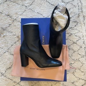 Stuart Weitzman Caressa 80mm booties